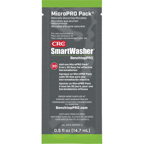 Agent nettoyant antimicrobien MicroPro Pack, 0,5 oz, Pochette Nuna Depot Inc.
