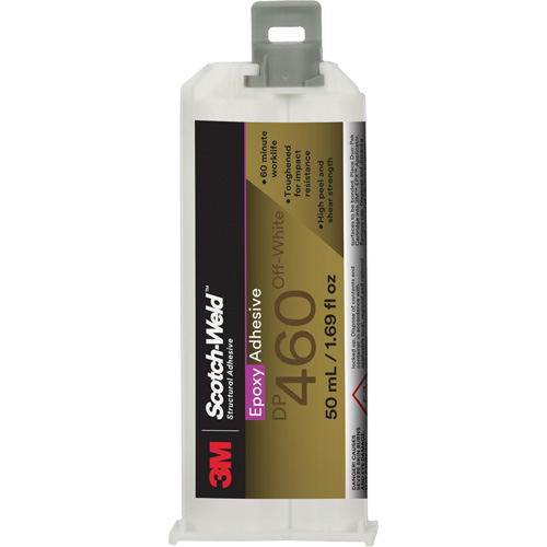 Scotch-Weld Adhesive, 50 ml, Dual Cartridge, Two-Part, White Nuna Depot Inc.