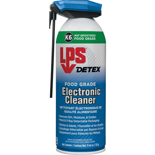 Nettoyant de dispositif &eacute;lectronique de qualit&eacute; alimentaire Detex, Canette a&eacute;rosol Nuna Depot Inc.
