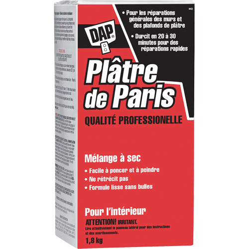 Plaster of Paris Dry Mix, 2 kg, Box Nuna Depot Inc.
