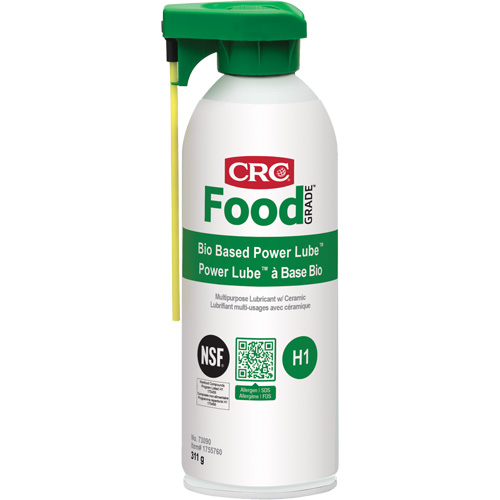FoodGrade Bio Based Power Lube Multipurpose Lubricant with Ceramic, Aerosol Can Nuna Depot Inc.