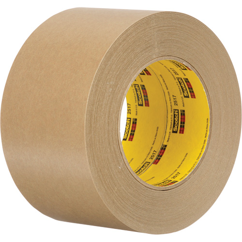 Scotch&reg; Flatback Masking Tape 2517, 72 mm (2-27/32") x 55 m (180'), Tan Nuna Depot Inc.