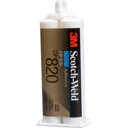 Scotch-Weld Acrylic Adhesive, Two-Part, Dual Cartridge, 400 ml, Off-White Nuna Depot Inc.