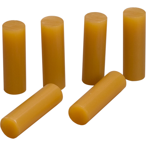 Hot Melt Adhesive, 5/8" Dia. x 2" L, Amber Nuna Depot Inc.