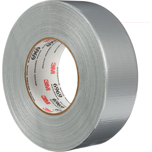 6969 Extra Heavy-Duty Duct Tape, 10.7 mils, Silver, 48 mm (2") x 55 m (180') Nuna Depot Inc.