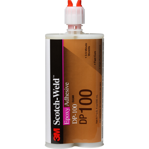 Adh&eacute;sif Scotch-Weld, 200 ml, Cartouche, Deux composants, Translucide Nuna Depot Inc.
