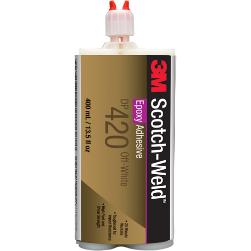 Adh&eacute;sif Scotch-Weld, 400 ml, Cartouche, Deux composants, Blanc cass&eacute; Nuna Depot Inc.