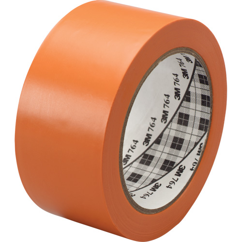 Ruban en vinyle pour travaux g&eacute;n&eacute;raux 764, 25,4 mm (1") la x 32,9 m (108') lo, 5 mils, Orange Nuna Depot Inc.