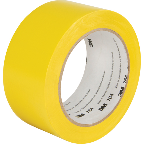 Ruban en vinyle pour travaux g&eacute;n&eacute;raux 764, 50,8 mm (2") la x 32,9 m (108') lo, 5 mils, Jaune Nuna Depot Inc.