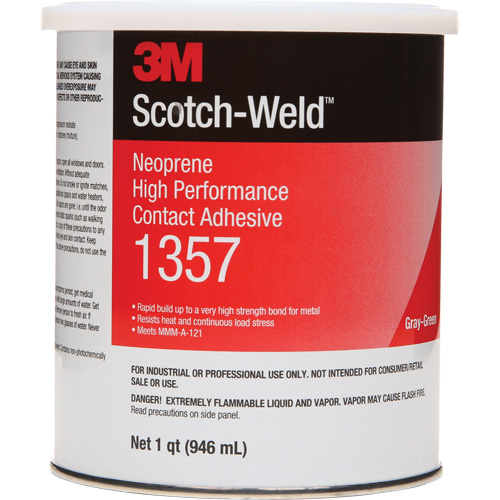 Neoprene High-Performance Contact Adhesive, Can, 32 fl. oz., Grey Nuna Depot Inc.