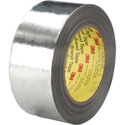High-Temperature Aluminum Foil/Glass Cloth Tape, 7.3 mils Thick, 25.4 mm (1") x 33 m (108') Nuna Depot Inc.