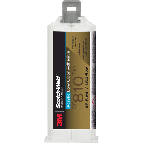 Scotch-Weld Low-Odor Acrylic Adhesive, Two-Part, Cartridge, 1.64 fl. oz., Off-White Nuna Depot Inc.