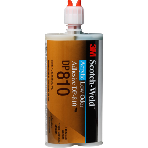 Scotch-Weld Low-Odor Acrylic Adhesive, Two-Part, Cartridge, 200 ml, Off-White Nuna Depot Inc.
