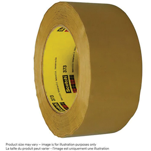 Ruban pour sceller les boîtes Scotch 373, Adh&eacute;sif Thermofusible, 2,5 mils, 48 mm (2") x 100 m (328') Nuna Depot Inc.