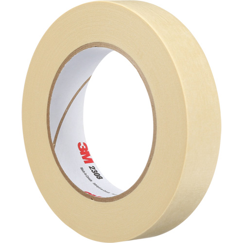 2308 Masking Tape, 24 mm (1") x 55 m (180'), Tan Nuna Depot Inc.