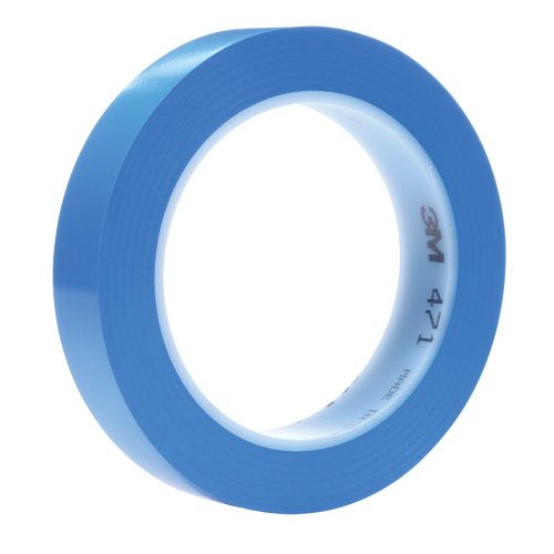 Ruban en vinyle 471+, 50,8 mm (2") la x 32,9 m (108') lo, 5,3 mils, Bleu Nuna Depot Inc.