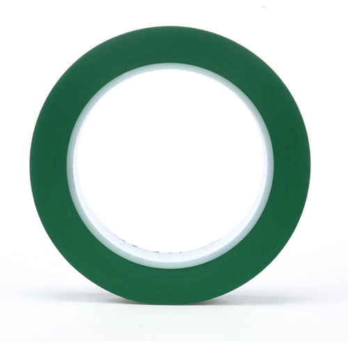 471 Vinyl Tape, 25.4 mm (1") W x 32.9 m (108') L, 5.2 mils, Green Nuna Depot Inc.