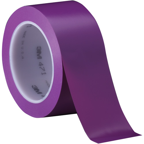 Ruban en vinyle 471, 50,8 mm (2") la x 32,9 m (108') lo, 5,2 mils, Mauve Nuna Depot Inc.