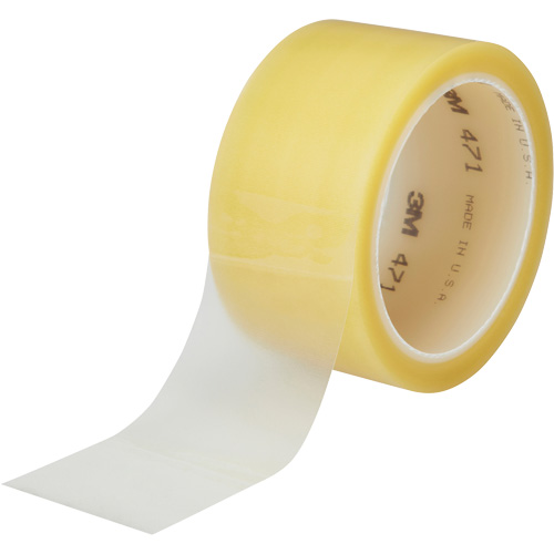Ruban en vinyle 471, 38 mm (1-1/2") la x 32,9 m (108') lo, 5,3 mils, Transparent Nuna Depot Inc.