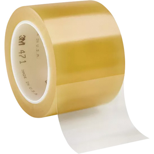 Ruban en vinyle 471, 76,2 mm (3") la x 32,9 m (108') lo, 5,2 mils, Transparent Nuna Depot Inc.