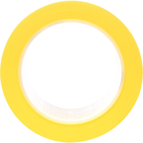 471 Vinyl Tape, 76.2 mm (3") W x 32.9 m (108') L, 5.2 mils, Yellow Nuna Depot Inc.