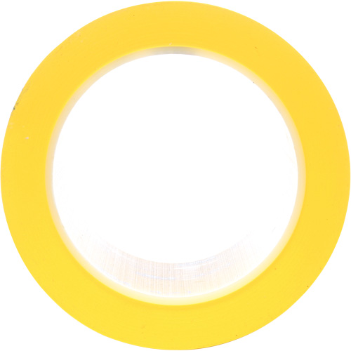 471 Vinyl Tape, 102 mm (4") W x 32.9 m (108') L, 5.2 mils, Yellow Nuna Depot Inc.