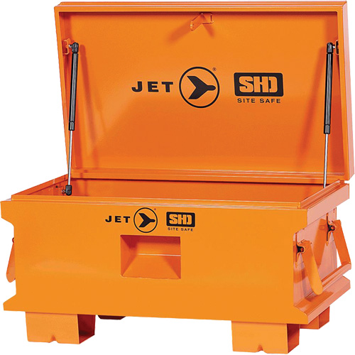 JSB-3219 Super Heavy-Duty Jobsite Tool Storage Box, 32-1/8" x 19" x 17-1/2", Steel, Orange Nuna Depot Inc.