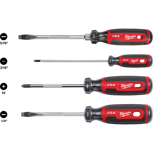 Cushion Grip Screwdriver Set, 4 Pcs. Nuna Depot Inc.