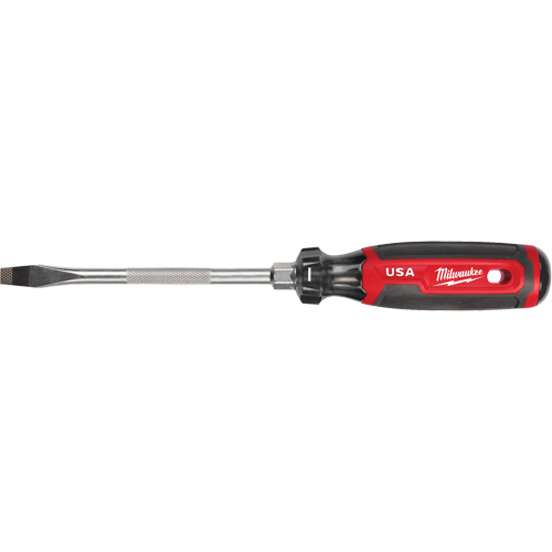 Tournevis &agrave; fente, Tige de 5/16", Ronde, 279 mm lo, Prise en Coussin&eacute;e Nuna Depot Inc.
