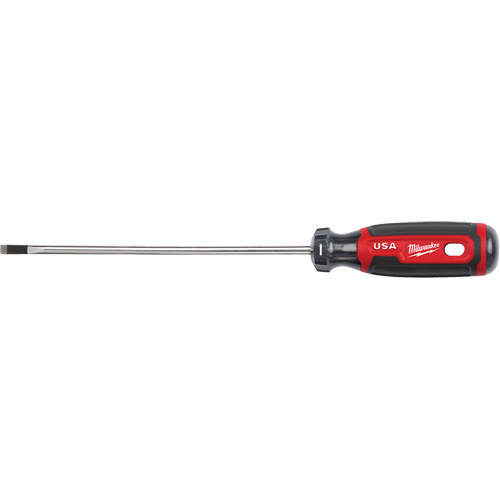 Tournevis d&eacute;b&eacute;niste, Tige de 3/16", Ronde, 254 mm lo, Prise en Coussin&eacute;e Nuna Depot Inc.