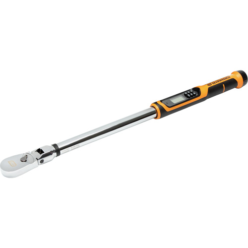 Cl&eacute; dynamom&eacute;trique &agrave; t&ecirc;te flexible avec angle, &eacute;lectronique, Entraînement 1" carr&eacute;, 25 - 250 lb-pi/301 - 3010 lb-po Nuna Depot Inc.