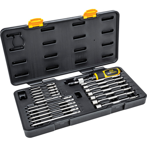 Jeu de tournevis dynamom&eacute;triques 1/4" 20 mcx, Gamme de couple 10 - 50 lb-po, 16" Longueur Nuna Depot Inc.