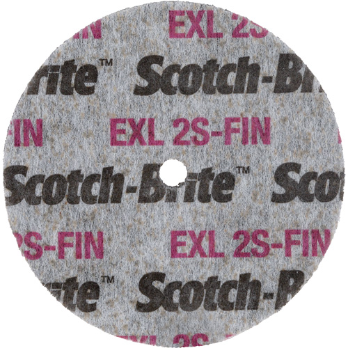 Meule homog&egrave;ne Scotch-Brite EXL, 3" x 1/2", Arbre de 1/4" Nuna Depot Inc.