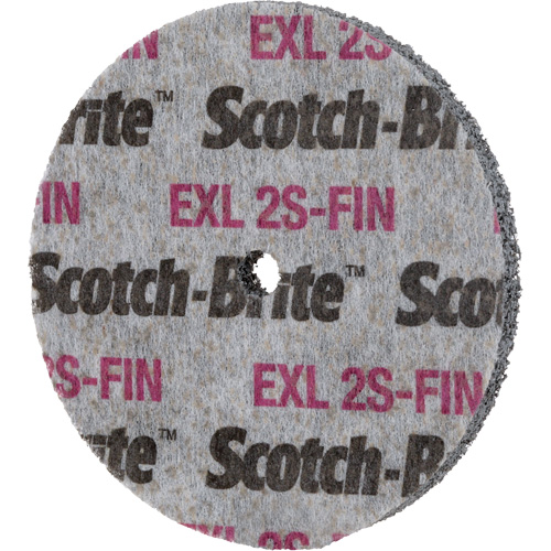 Meule homog&egrave;ne Scotch-Brite EXL, 3" x 1/2", Arbre de 1/4" Nuna Depot Inc.