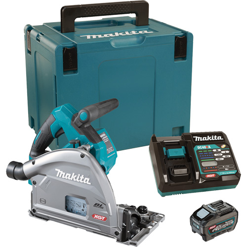Scie circulaire &agrave; coupe plongeante avec moteur sans balai XGT BL, 6-1/2", 40 V Nuna Depot Inc.