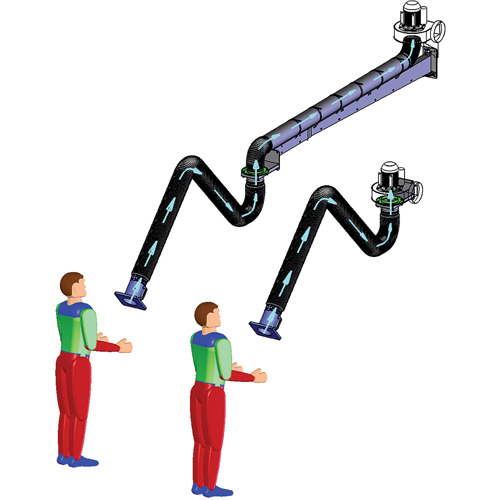 Fume Extractor Arms Nuna Depot Inc.