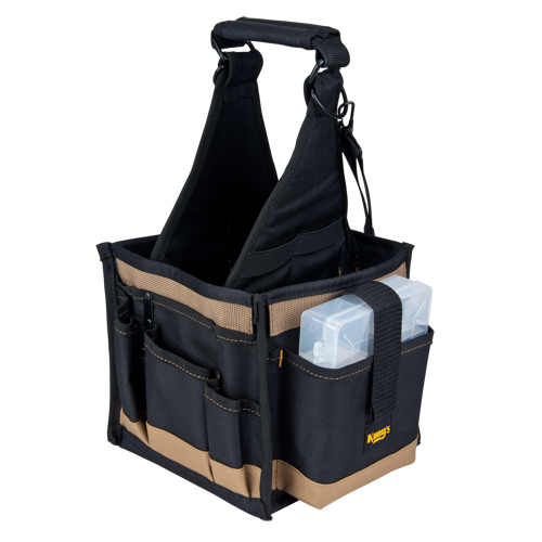 Porte-outils, Toile, 25 pochettes, Noir Nuna Depot Inc.