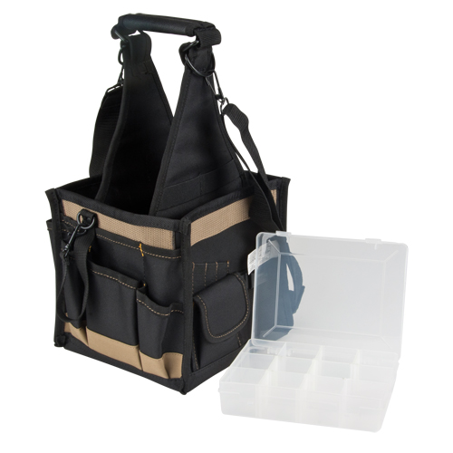Porte-outils, Toile, 25 pochettes, Noir Nuna Depot Inc.