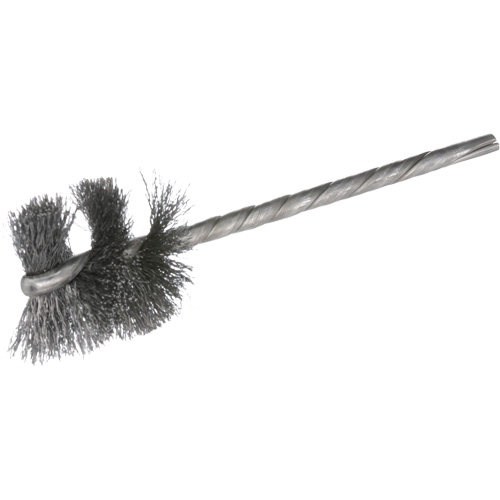 Ensemble de brosses internes &agrave; fils m&eacute;talliques ondul&eacute;s HeliTuf, 3/8" dia. x 1" l, 3-1/2" longueur hors tout Nuna Depot Inc.