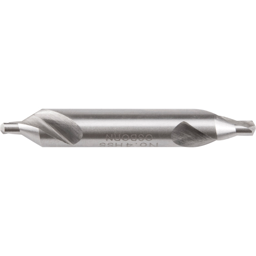 Combined Drill & Countersink, #4, High Speed Steel Nuna Depot Inc.