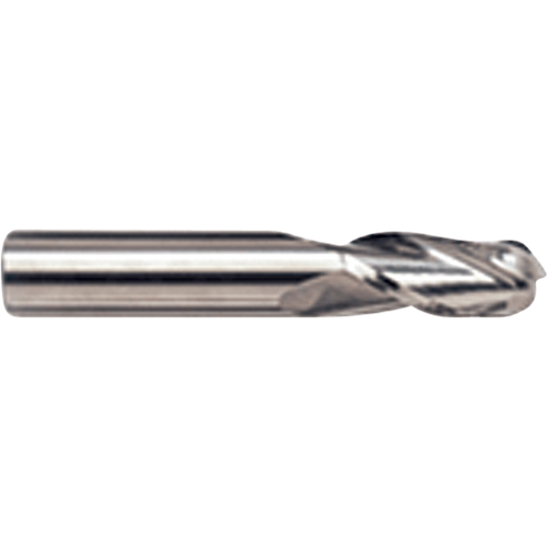 Ball Nose End Mill, 1/8" Dia., 4 Flutes, Carbide Nuna Depot Inc.