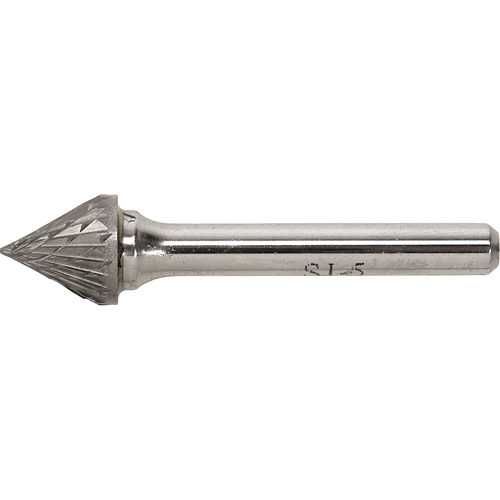 Solid Carbide Burr, SJ-1, 1/4" Dia., 1/4" Shank, 3/16" Depth of Cut Nuna Depot Inc.