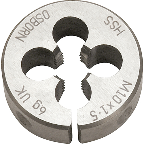 Fili&egrave;re ronde segment&eacute;e, Filet de M10 X 1,5, Acier rapide Nuna Depot Inc.