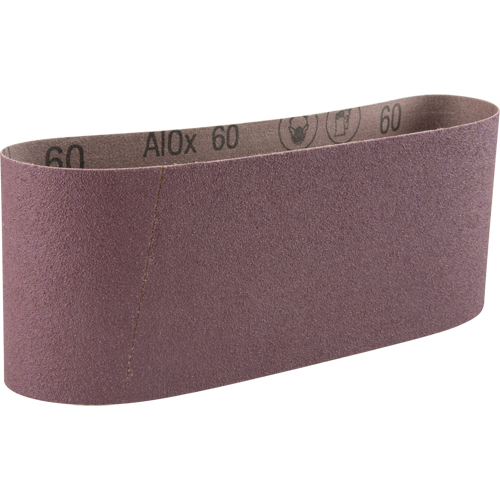 Cloth Belt 341D, 4" W x 24" L, Aluminum Oxide, 60 Grit Nuna Depot Inc.