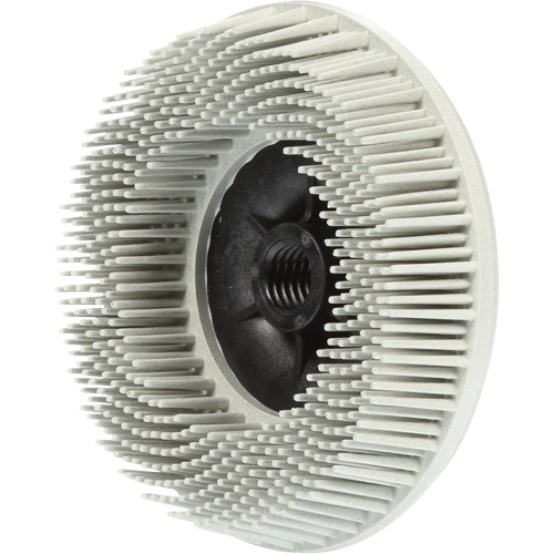 Disques radiaux bristle pour meuleuses angulaires Scotch-Brite, C&eacute;ramique, Grain 120, 4-1/2" dia. Nuna Depot Inc.