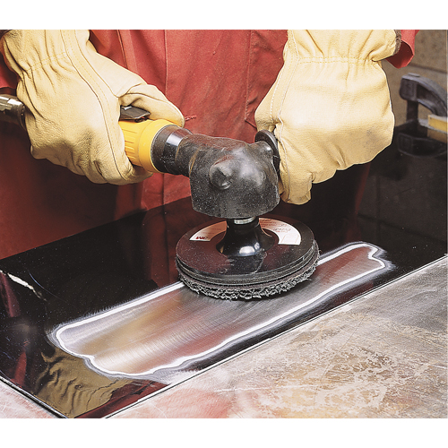 Homog&eacute;n&eacute;isation des surfaces - Disques de d&eacute;capage de rev&ecirc;tement Scotch-Brite, 4-1/2" dia., Grain Extra grossier Nuna Depot Inc.