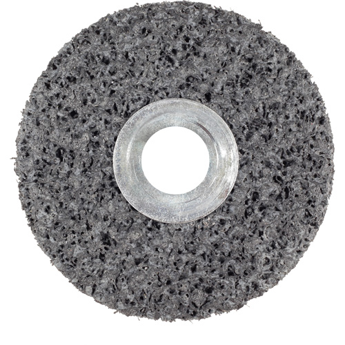 Roue unitaris&eacute; CS-UW Clean & Strip Scotch-Brite, 6" x 1", Arbre de 5/8", Grain de Extra grossier, Carbure de silicium Nuna Depot Inc.