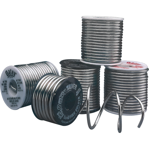 M&eacute;tal d'apport 40/60 &agrave; usage g&eacute;n&eacute;ral, &agrave; base de plomb, 40 % d'&eacute;tain, 60 % de plomb, &acirc;me Acide, dia. 0,125" Nuna Depot Inc.