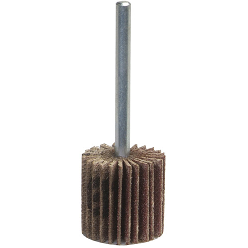 Mini-meule &agrave; lamelles Grind-O-Flex, Oxyde d'aluminium, Grain 60, 3" x 1" x 1/4" Nuna Depot Inc.