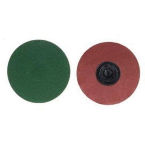 Quick-Change Cloth Disc, 3" Dia., 80 Grit, Zirconium Nuna Depot Inc.